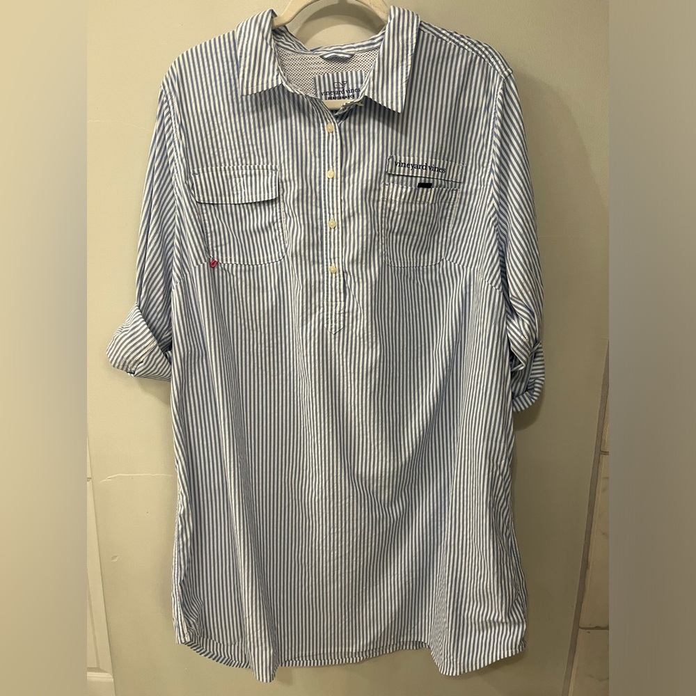 Plus Size Vineyard Vines Performance Coverup Dress
